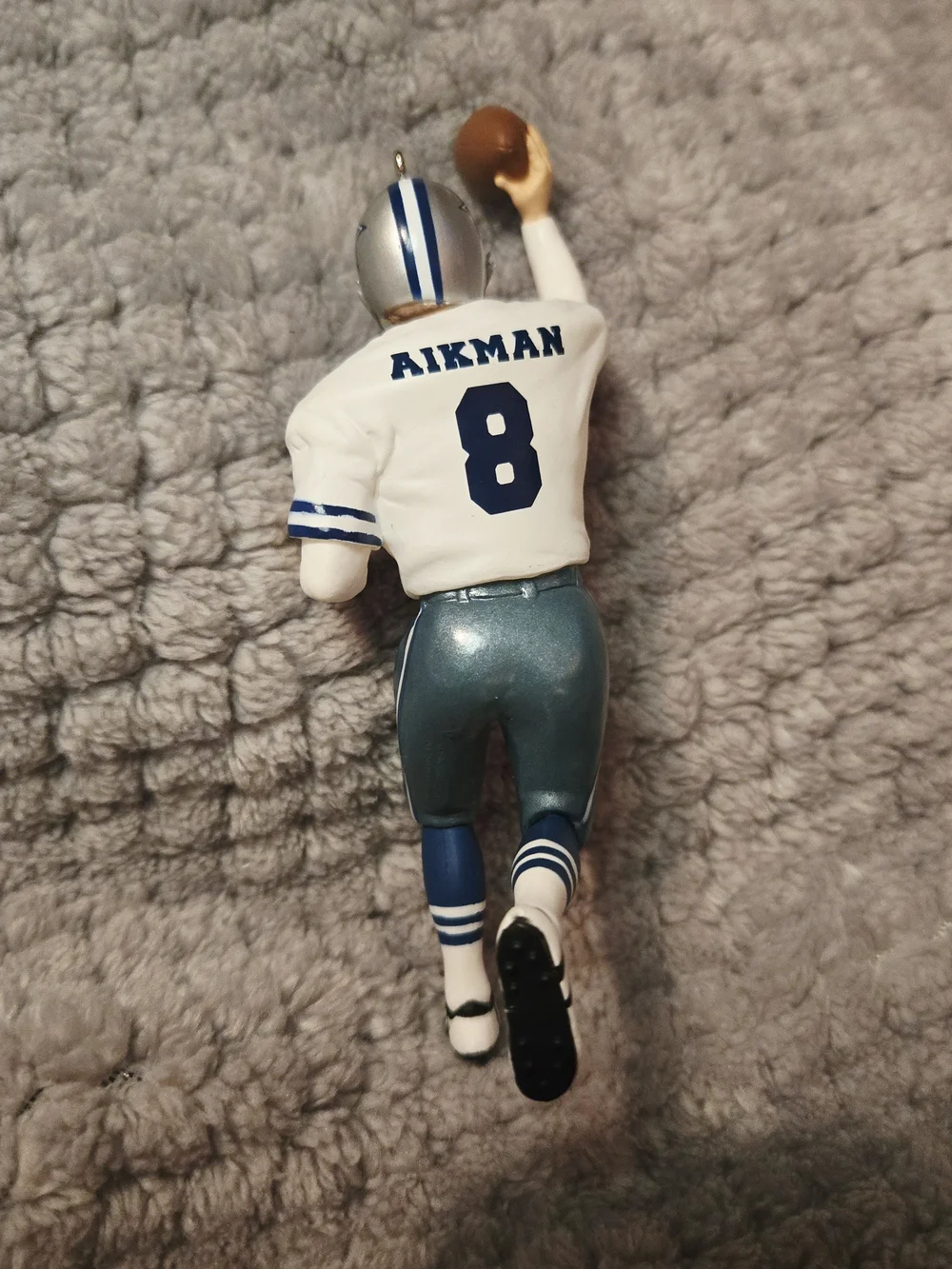 Dallas Cowboys 1996 Hallmark Troy Aikman Ornament and Card NIB